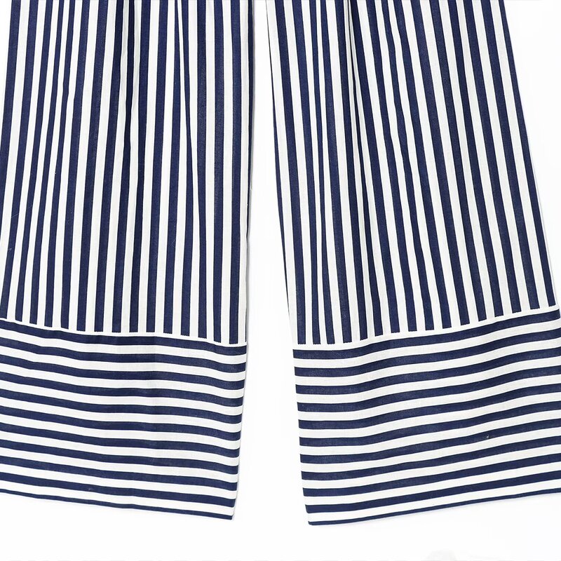 Leisure Jumpsuits Manufacturer - OEM Custom PB&ZA Women 2025 Long Vintage