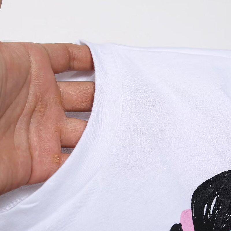 Women's T Shirt Manufacturer - OEM Custom PB&ZA Summer Printing Short