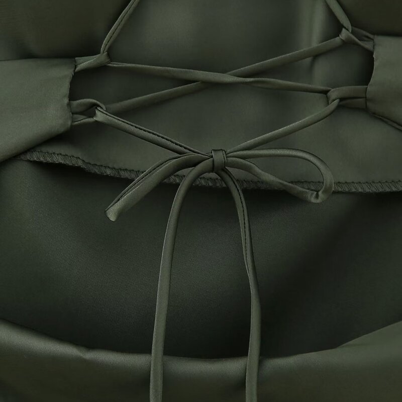 Dress Manufacturer - OEM Custom PB&ZA Women 2023 Summer Back Strap Design