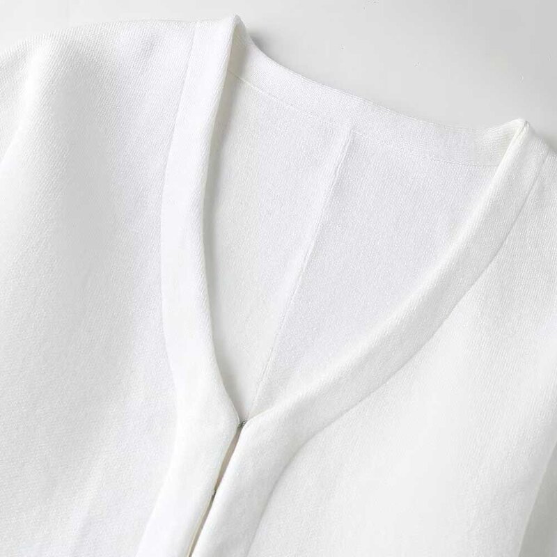 Cardigan Sweater Manufacturer - OEM Custom PB&ZA Women 2024 Spring Fallow