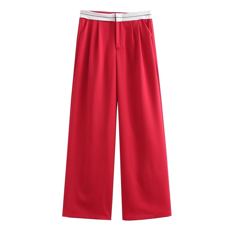 Pants Manufacturer - OEM Custom PB&ZA Women 2023 Spring 11 Color Flip