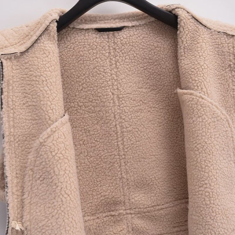 Faux Leather Waistcoat Manufacturer - OEM Custom PB&ZA Women 2025 Double