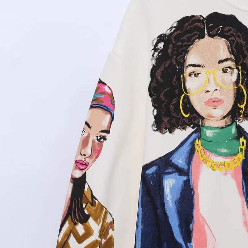 Hoodie Manufacturer - OEM Custom PB&ZA Women 2022 Autumn Printed for Girls