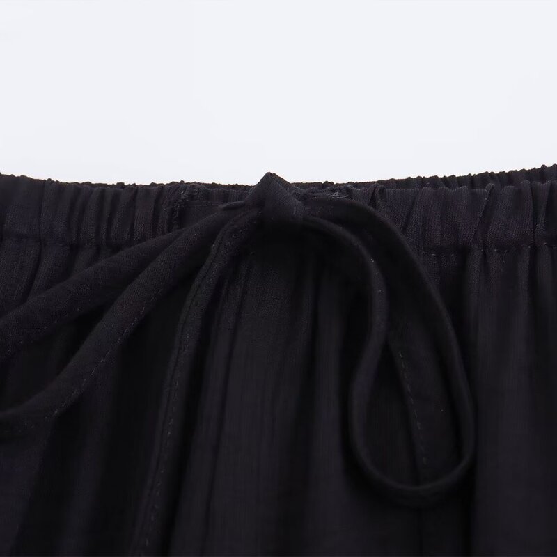 Midi Skirt Manufacturer - OEM Custom PB&ZA Women 2024 Summer Texture
