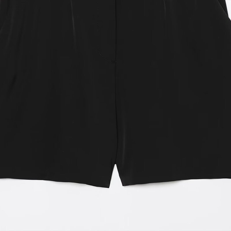 Jumpsuit Manufacturer - OEM Custom PB&ZA Women 2025 Summer Belt Crepe