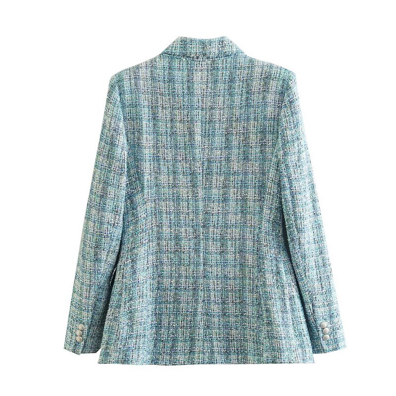 Blazer Coat Manufacturer - OEM Custom PB&ZA Women 2022 Autumn Double