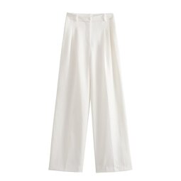 Pants Manufacturer - OEM Custom PB&ZA Women 2024 Spring Pleated Wide Legs