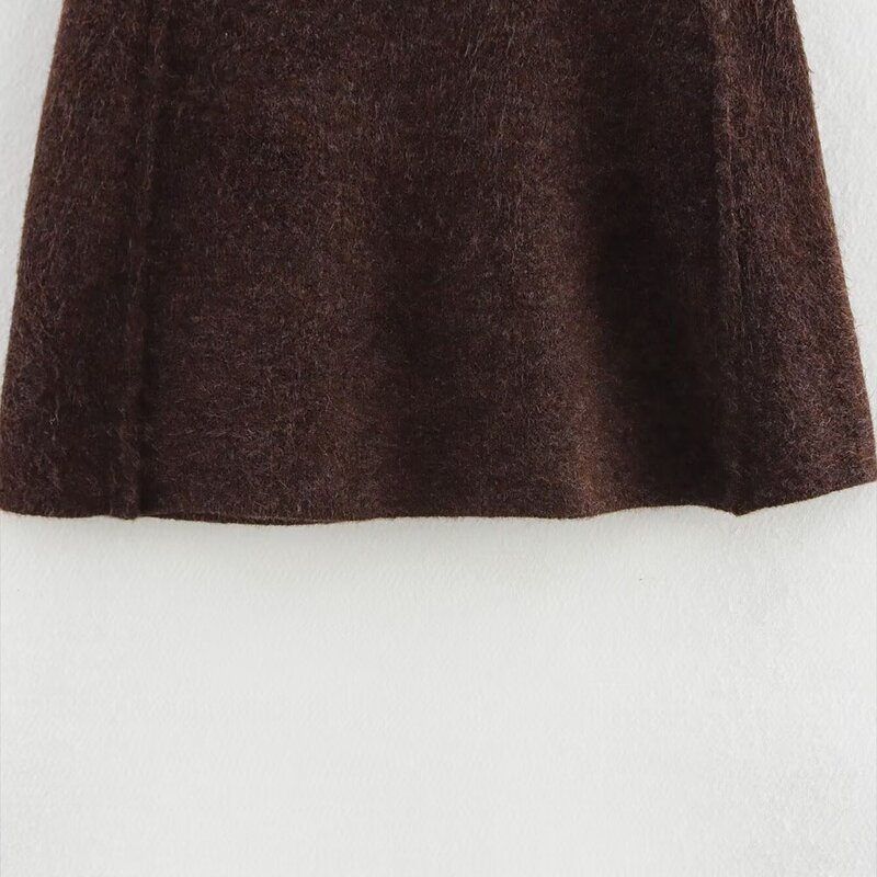 Mini Skirt Manufacturer - OEM Custom PB&ZA Women 2025 Spring Side Stitching