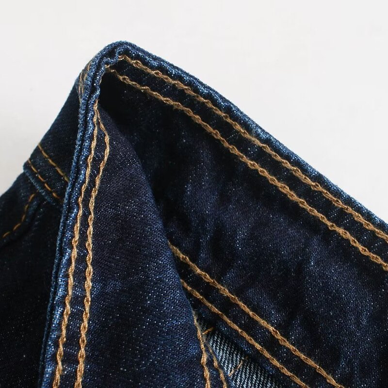 Jeans Manufacturer - OEM Custom PB&ZA Women 2023 Autumn High Waist Straight