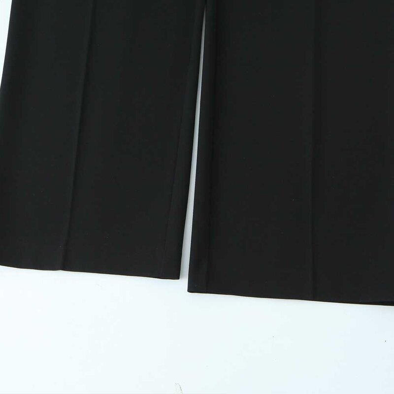 Pants Manufacturer - OEM Custom PB&ZA Women 2024 Double Waist and Wide