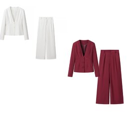 Solid Color Suit Manufacturer - OEM Custom PB&ZA Set 2 Pieces 2025