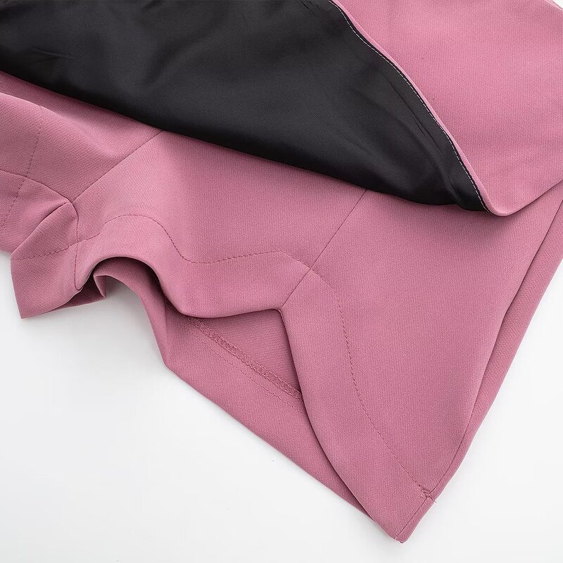 Skorts Manufacturer - OEM Custom PB&ZA Women 2022 Autumn Multicolor Mini