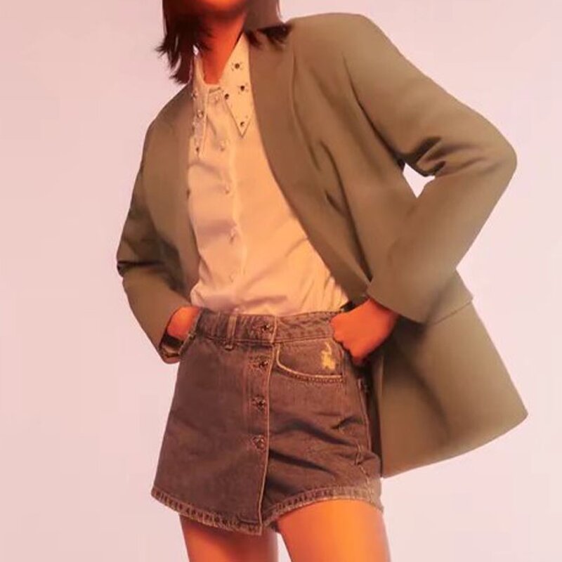 Blazer Manufacturer - OEM Custom Za2022 Women's High Quality Multicolor