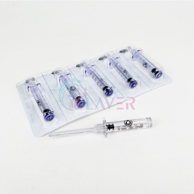 Hot Sell 0.3ml TBZBK Ampoule English Version Skin Care Product Plastic Blue Bottles