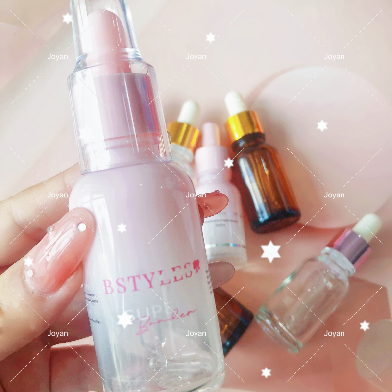 Rose Golden Droppe Serum Bottle 5ml to 50ml Sizes with Screw Seal Essential Oil Bottles for Skin Care MOQ 1000pcs