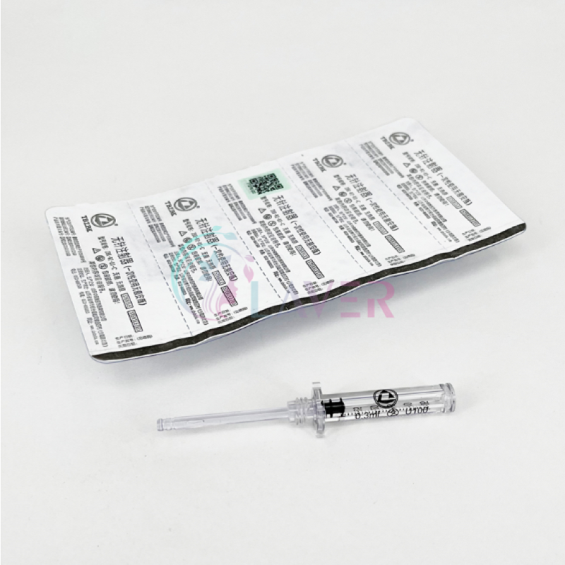 Hot Sell 0.3ml TBZBK Ampoule English Version Skin Care Product Plastic Blue Bottles