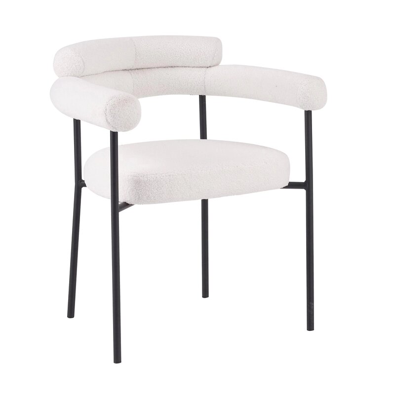 Dining Chair Supplier - Nordic Teddy Fabric Multiple Color