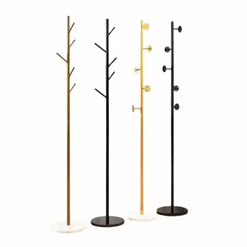 Coat Rack Factory - Luxury Marble Base Metal Tree Stand