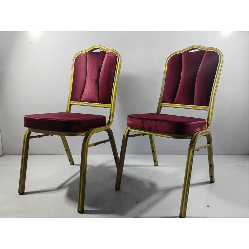 Banquet Hall Chair Supplier - Commercial Stacking Metal Outdoor