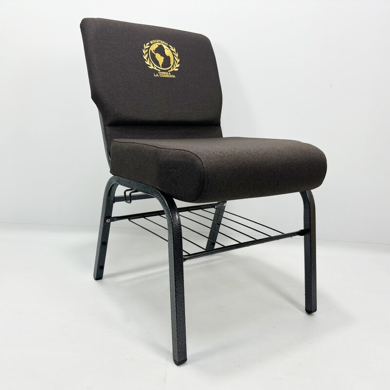 Church Chair Supplier - Sillas Para Iglesia With Book Rack