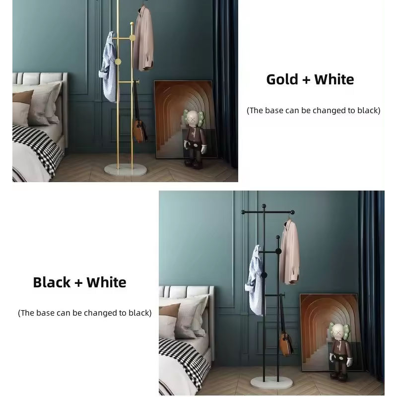 Coat Rack Factory - Modern Multifunctional Metal Marble Entry