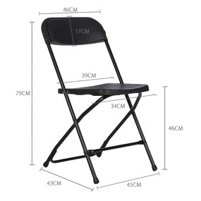 Folding Chair Supplier - Modern White Portable Party Activity