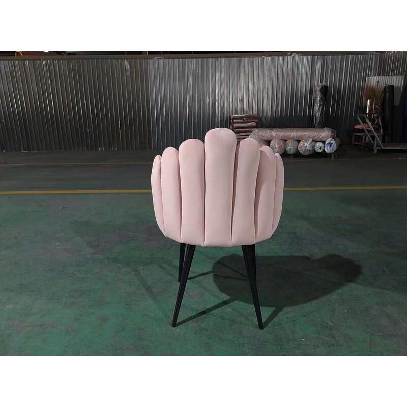 Dining Chair Supplier - Velvet Arm Hotel Restaurant Fabric