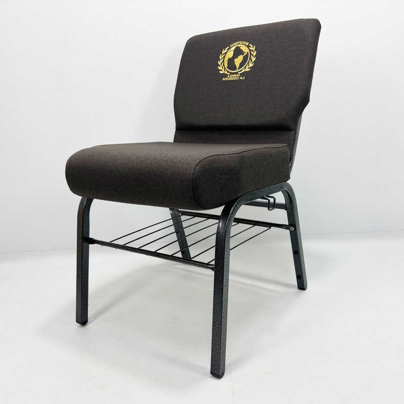 Church Chair Supplier - Sillas Para Iglesia With Book Rack