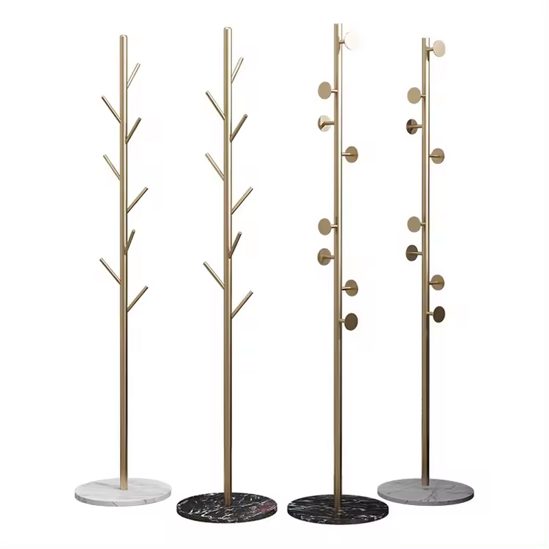 Coat Rack Factory - Luxury Marble Base Metal Tree Stand