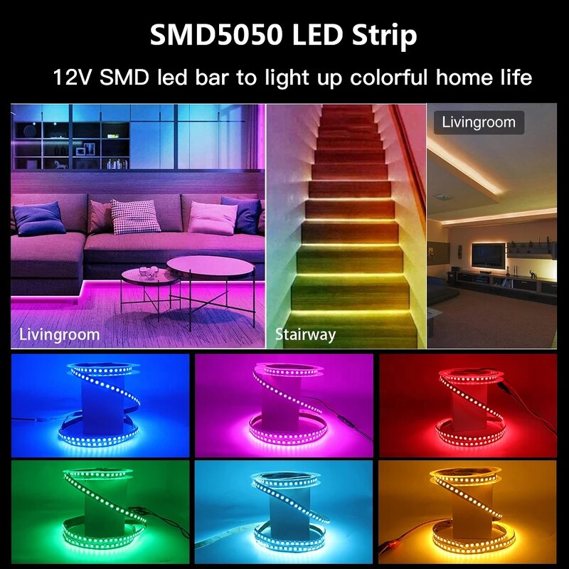 LED Strip Light Factory - SMD5050 RGB 12V/24V Smart IP65