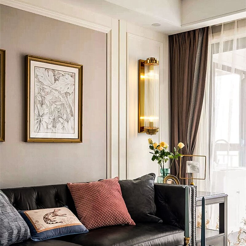 Nordic Golden Wall Lamp Factory - Modern Wholesale E14 Villa