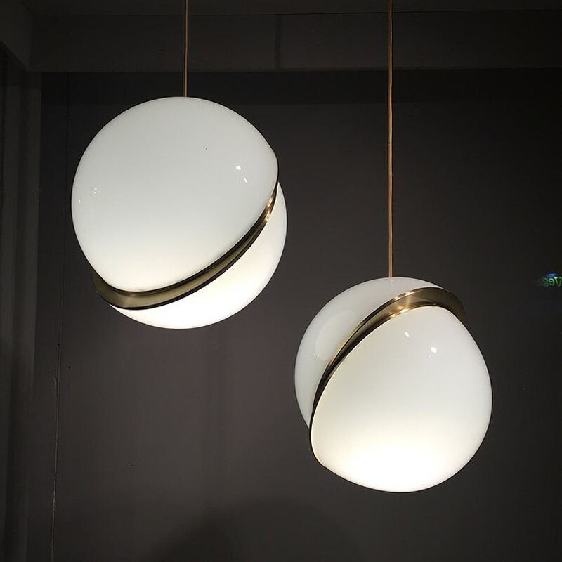 Acrylic Pendant Light Supplier - Nordic Minimalist Hemisphere