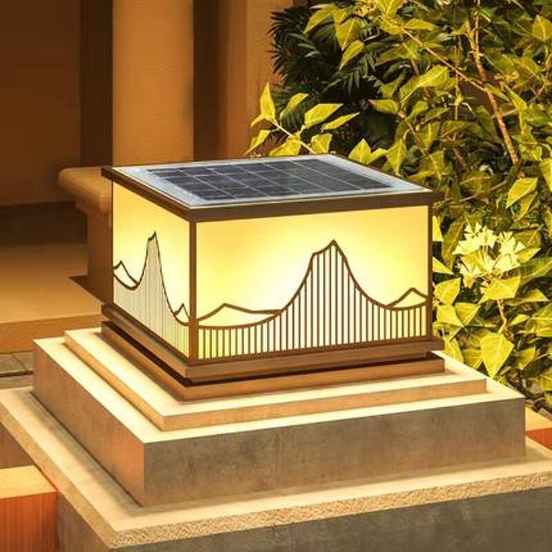 LED Solar Pillar Lighting Supplier - Customized Waterproof Pathway