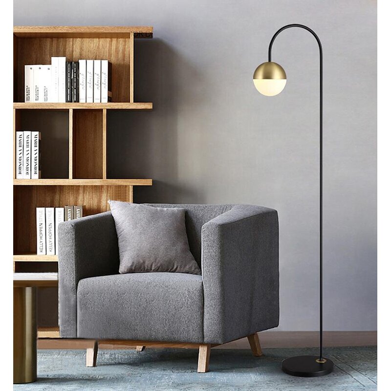 Postmodern LED Floor Lamp Supplier - Nordic Modern Glass Ball