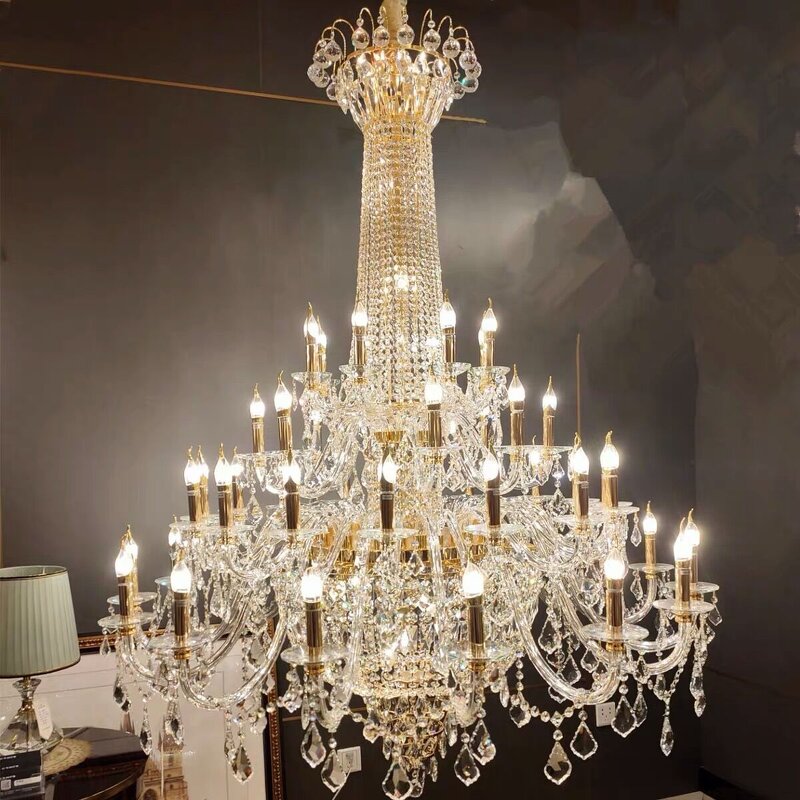 French Chandelier Supplier - Elegant Luxury Crystal Dining Room