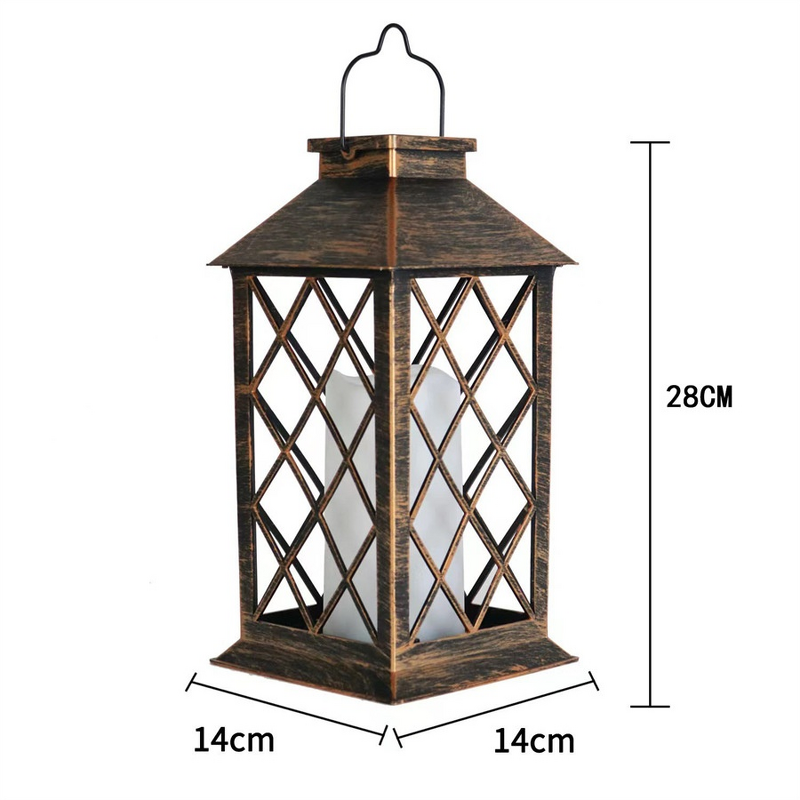 Solar Garden Lamp Factory - 5W IP65 Freestanding Palace Lantern