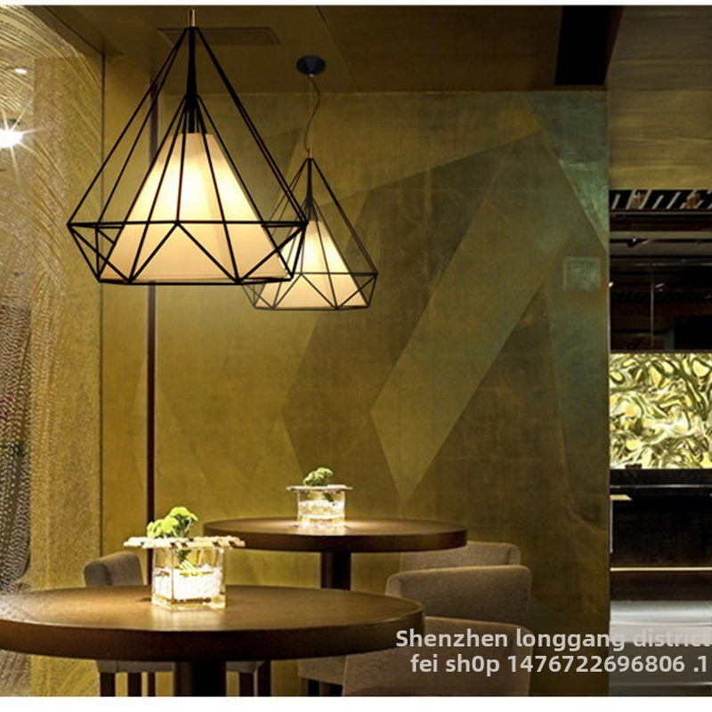 Birdcage Pendant Light Factory - American Retro Industrial Iron