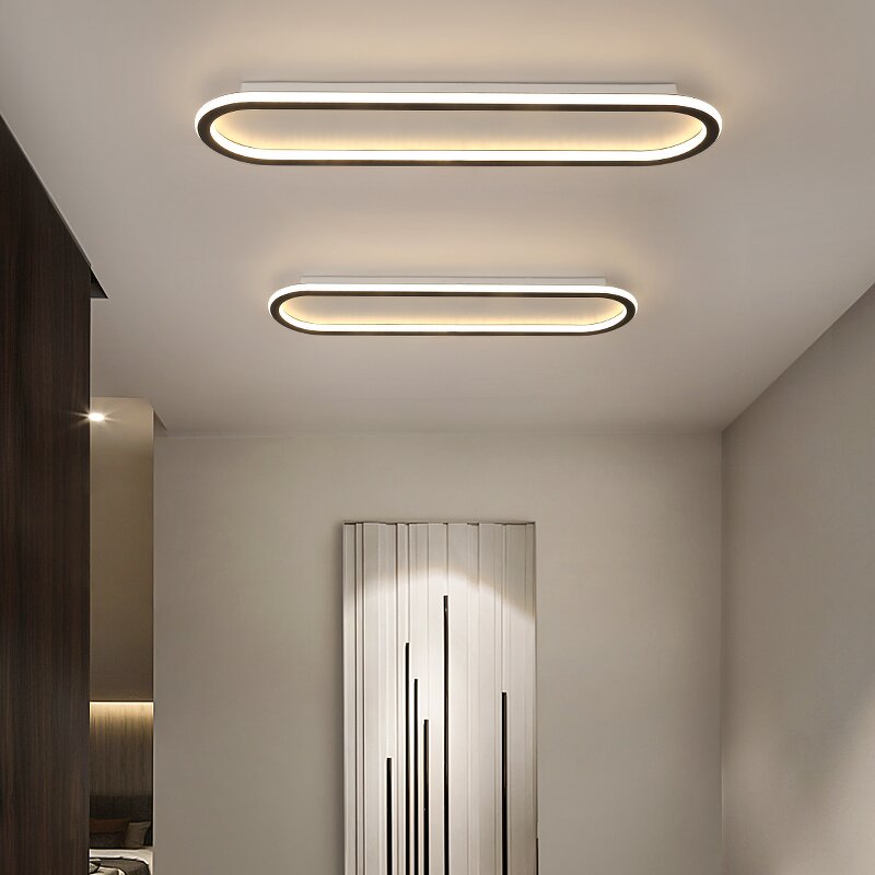 Long Strip Ceiling Light Factory - Modern Minimalist Creative