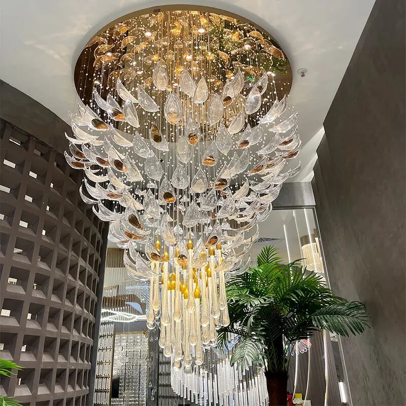Raindrop Crystal Chandelier Factory - Custom Modern Luxury LED