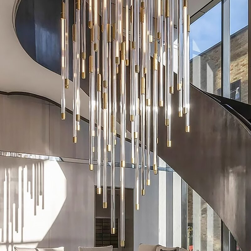 Crystal Chandelier Factory - Modern Super Bright Rotating
