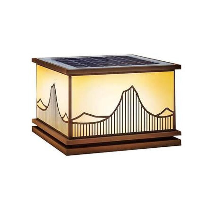 LED Solar Pillar Lighting Supplier - Customized Waterproof Pathway