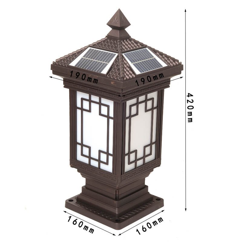 Brass Solar Light Factory - Factory Stigma Waterproof Door Post