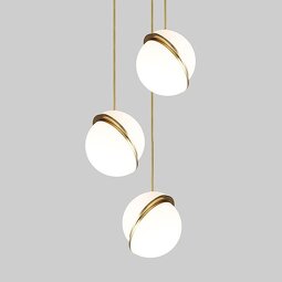 Acrylic Pendant Light Supplier - Nordic Minimalist Hemisphere