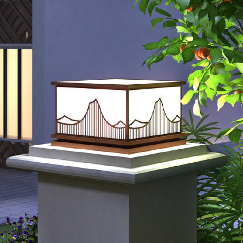 LED Solar Pillar Lighting Supplier - Customized Waterproof Pathway