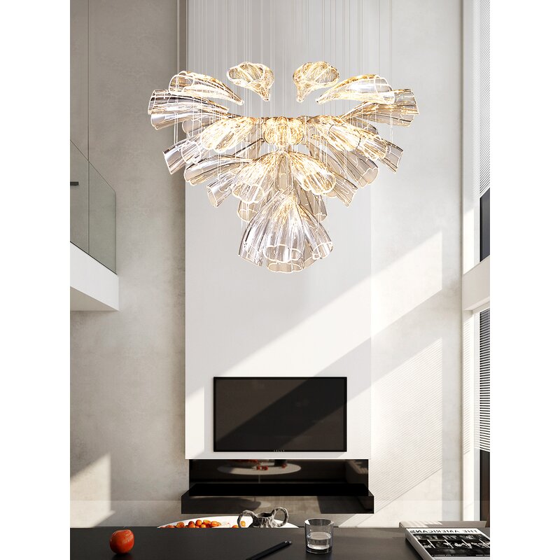 Petal Crystal Pendant Light Factory - Modern Luxury Glass