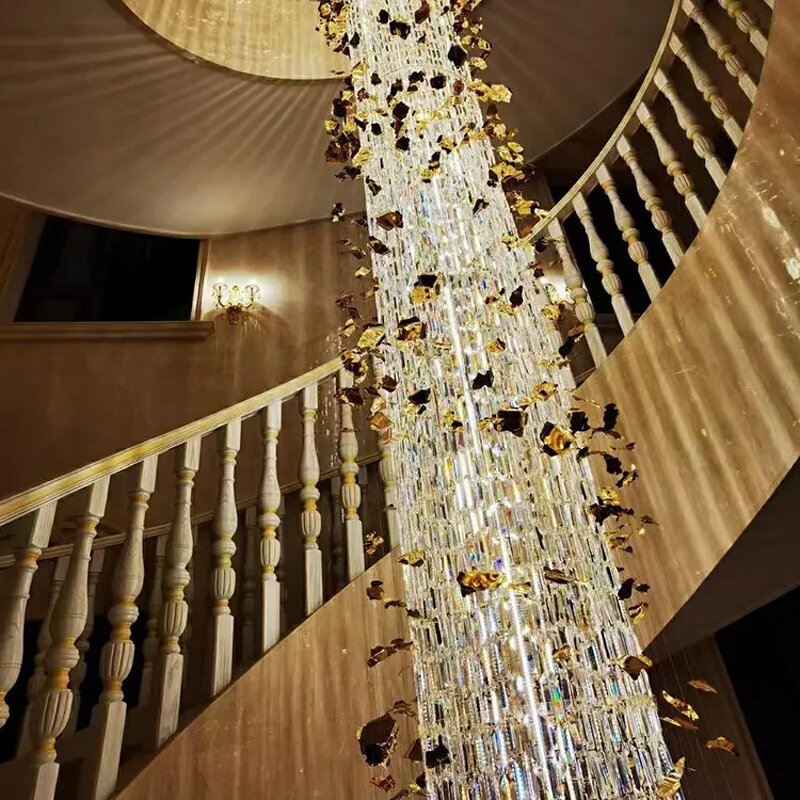 Large Crystal Pendant Light Factory - Customized Luxury for Hotel