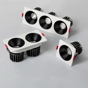 COB LED Downlight Factory - Adjustable 12W-60W DALI Dimmable