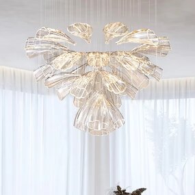 Petal Crystal Pendant Light Factory - Modern Luxury Glass