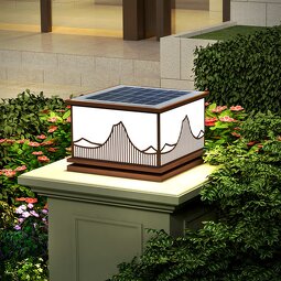 LED Solar Pillar Lighting Supplier - Customized Waterproof Pathway