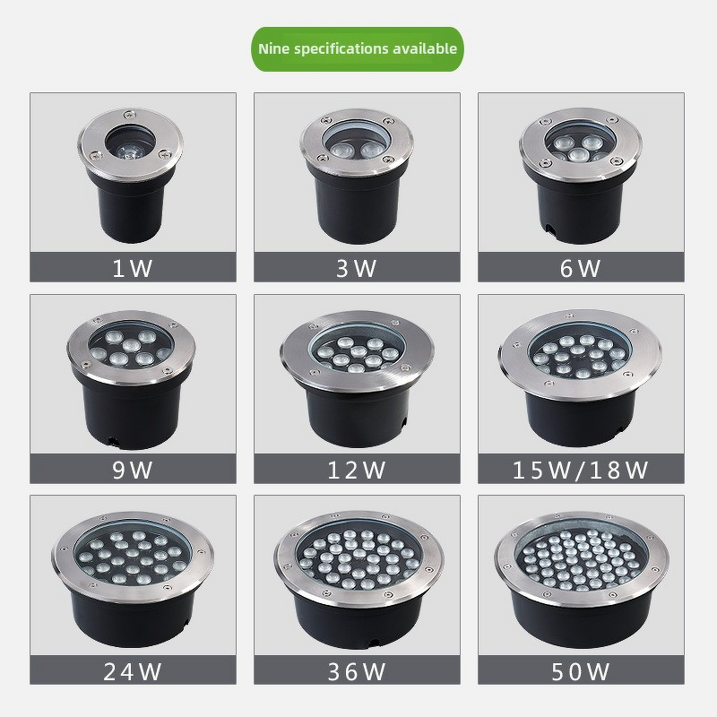 LED Lawn Light Factory - Outdoor IP66 Waterproof Buried Spotlight